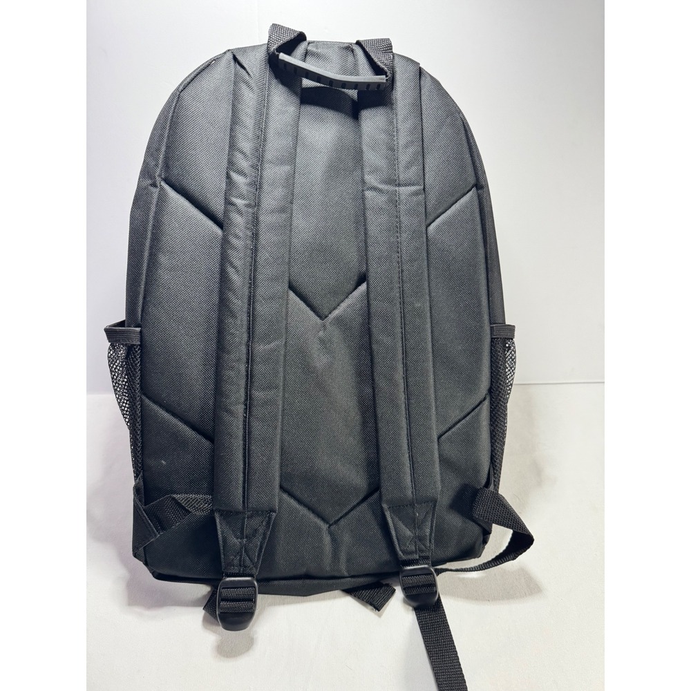 Summit Ridge Black Backpack New With Tags Padded Straps Reflective Trim - Picture 3 of 4